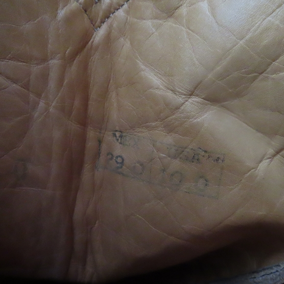 vintage Rogers Boots Western Cowboy Ostrich - Cream White - Size 10.0 - Picture 11 of 12